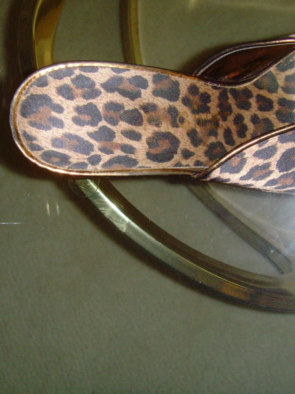 ORIGINE Leopard Print and Metallic Mules - Picture 8 of 15